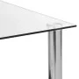 Transparenter Beistelltisch aus gehärtetem Glas, 45 x 50 x 45 cm von , Seitentische - Ref: Foro24-249529, Preis: 46,77 €, Rab...