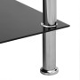 Transparent tempered glass side table 45x50x45 cm by , Side tables - Ref: Foro24-249529, Price: 47,48 €, Discount: %