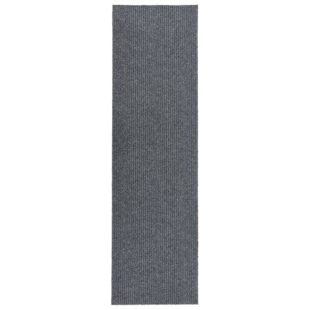 Alfombra de pasillo atrapa suciedad 100x400 cm gris de , Alfombras - Ref: Foro24-327180, Precio: 79,80 €, Descuento: %