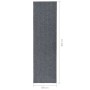 Flurteppich fängt Schmutz auf, 100 x 400 cm, grau von , Teppiche - Ref: Foro24-327180, Preis: 79,87 €, Rabatt: %