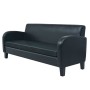 2-piece black synthetic leather sofa set by , Sofas - Ref: Foro24-275227, Price: 809,34 €, Discount: %