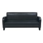 2-piece black synthetic leather sofa set by , Sofas - Ref: Foro24-275227, Price: 809,34 €, Discount: %