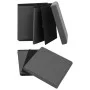Folding storage stools 2 units gray PVC by , Folding stools and chairs - Ref: Foro24-338788, Price: 33,75 €, Discount: %