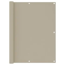 Toldo para balcón tela oxford beige 120x400 cm by , Umbrellas - Ref: Foro24-134945, Price: 24,08 €, Discount: %