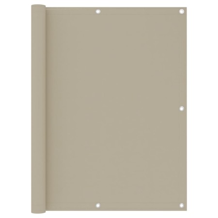 Balkonmarkise aus beiger Oxford-Gewebe 120x400 cm. von , Sonnenschirme - Ref: Foro24-134945, Preis: 25,57 €, Rabatt: %