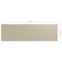 Balkonmarkise aus beiger Oxford-Gewebe 120x400 cm. von , Sonnenschirme - Ref: Foro24-134945, Preis: 25,57 €, Rabatt: %