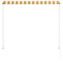 Gelb-weiße einziehbare Markise 100x150 cm von , Markisen - Ref: Foro24-145890, Preis: 33,02 €, Rabatt: %