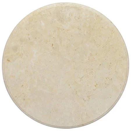 Tischplatte aus cremefarbenem Marmor Ø60x2,5 cm von , Tischplatten - Ref: Foro24-149195, Preis: 154,75 €, Rabatt: %