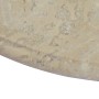 Tischplatte aus cremefarbenem Marmor Ø60x2,5 cm von , Tischplatten - Ref: Foro24-149195, Preis: 157,49 €, Rabatt: %