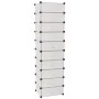 Stackable shoe rack with 10 white compartments by vidaXL, Shoe racks and shoe organizers - Ref: Foro24-244919, Price: 54,46 €...