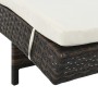 Liegen mit Rädern und Kissen 2 Einheiten braunes synthetisches Rattan von , Liegen - Ref: Foro24-3078464, Preis: 345,04 €, Ra...