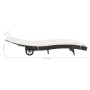 Loungers with wheels and cushions 2 units brown synthetic rattan by , Loungers - Ref: Foro24-3078464, Price: 344,87 €, Discou...