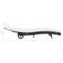 Loungers with wheels and cushions 2 units brown synthetic rattan by , Loungers - Ref: Foro24-3078464, Price: 332,79 €, Discou...