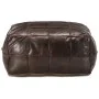 Puf marrón oscuro 60x60x30 cm cuero auténtico de cabra de , Otomanas - Ref: Foro24-248133, Precio: 157,84 €, Descuento: %