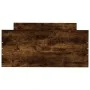 Smoked oak engineered wood bed frame 90x190 cm by , Beds and slatted bases - Ref: Foro24-835943, Price: 72,08 €, Discount: %