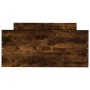 Bettgestell aus geräuchertem Eichensperrholz, 90 x 200 cm von , Betten und Lattenroste - Ref: Foro24-835929, Preis: 81,89 €, ...