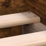 Bettgestell aus geräuchertem Eichensperrholz, 90 x 200 cm von , Betten und Lattenroste - Ref: Foro24-835929, Preis: 81,89 €, ...