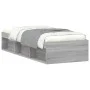 Sonoma-grauer Bettrahmen 75x190 cm von , Betten und Lattenroste - Ref: Foro24-3203850, Preis: 108,55 €, Rabatt: %