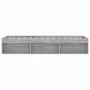 Sonoma-grauer Bettrahmen 75x190 cm von , Betten und Lattenroste - Ref: Foro24-3203850, Preis: 108,55 €, Rabatt: %