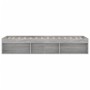 Sonoma gray bed frame 75x190 cm by , Beds and slatted bases - Ref: Foro24-3203850, Price: 108,55 €, Discount: %