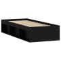 Estructura de cama negra 75x190 cm de , Camas y somieres - Ref: Foro24-3203846, Precio: 111,78 €