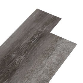 Lamas para suelo autoadhesivas PVC madera a rayas 4,46 m² 3 mm