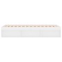 White bed frame 90x190 cm by , Beds and slatted bases - Ref: Foro24-3203838, Price: 129,59 €, Discount: %