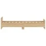 Estructura de cama madera de ingeniería Sonoma roble 75x190 cm de , Camas y somieres - Ref: Foro24-835948, Precio: 67,53 €, D...