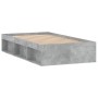 Betongrauer Bettrahmen 90x200 cm von , Betten und Lattenroste - Ref: Foro24-3203827, Preis: 145,16 €, Rabatt: %