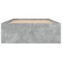 Betongrauer Bettrahmen 90x200 cm von , Betten und Lattenroste - Ref: Foro24-3203827, Preis: 145,16 €, Rabatt: %