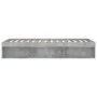 Estructura de cama gris hormigón 90x200 cm de , Camas y somieres - Ref: Foro24-3203827, Precio: 142,71 €, Descuento: %