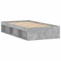 Betongrauer Bettrahmen 90x200 cm von , Betten und Lattenroste - Ref: Foro24-3203827, Preis: 145,16 €, Rabatt: %