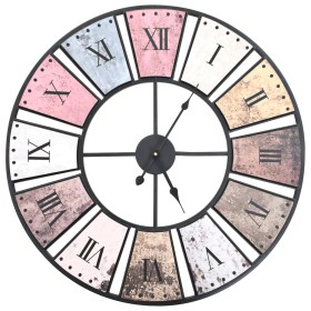 Vintage wall clock quartz movement 60 cm XXL by vidaXL, Wall clocks - Ref: Foro24-50647, Price: 58,12 €, Discount: %