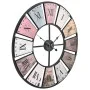 Reloj de pared vintage movimiento cuarzo 60 cm XXL de vidaXL, Relojes de pared - Ref: Foro24-50647, Precio: 56,77 €, Descuent...