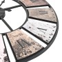 Reloj de pared vintage movimiento cuarzo 60 cm XXL de vidaXL, Relojes de pared - Ref: Foro24-50647, Precio: 58,38 €, Descuent...
