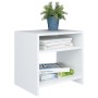 Mesita de noche madera contrachapada blanco 40x30x40 cm de vidaXL, Mesitas de noche - Ref: Foro24-800009, Precio: 33,13 €, De...