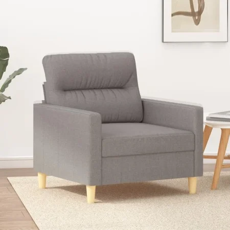 Taupe gray fabric armchair 60 cm by , Sofas - Ref: Foro24-359226, Price: 169,80 €, Discount: %
