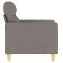 Taupe gray fabric armchair 60 cm by , Sofas - Ref: Foro24-359226, Price: 169,80 €, Discount: %