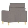 Taupe gray fabric armchair 60 cm by , Sofas - Ref: Foro24-359226, Price: 169,80 €, Discount: %
