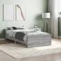 Estructura de cama madera de ingeniería gris Sonoma 90x190 cm de , Camas y somieres - Ref: Foro24-835944, Precio: 94,53 €, De...