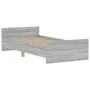 Estructura de cama madera de ingeniería gris Sonoma 90x190 cm de , Camas y somieres - Ref: Foro24-835944, Precio: 94,53 €, De...
