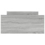 Sonoma gray engineered wood bed frame 90x190 cm by , Beds and slatted bases - Ref: Foro24-835944, Price: 96,16 €, Discount: %