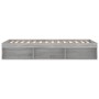 Estructura de cama gris Sonoma 90x200 cm de , Camas y somieres - Ref: Foro24-3203829, Precio: 111,01 €, Descuento: %