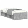 Concrete gray bed frame 75x190 cm by , Beds and slatted bases - Ref: Foro24-3203848, Price: 114,42 €, Discount: %
