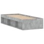 Concrete gray bed frame 75x190 cm by , Beds and slatted bases - Ref: Foro24-3203848, Price: 114,42 €, Discount: %