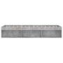 Concrete gray bed frame 75x190 cm by , Beds and slatted bases - Ref: Foro24-3203848, Price: 114,42 €, Discount: %