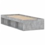 Concrete gray bed frame 75x190 cm by , Beds and slatted bases - Ref: Foro24-3203848, Price: 114,42 €, Discount: %