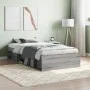 Sonoma gray bed frame 90x190 cm by , Beds and slatted bases - Ref: Foro24-3203843, Price: 107,48 €, Discount: %