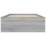 Sonoma gray bed frame 90x190 cm by , Beds and slatted bases - Ref: Foro24-3203843, Price: 107,48 €, Discount: %