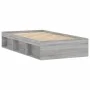 Sonoma gray bed frame 90x190 cm by , Beds and slatted bases - Ref: Foro24-3203843, Price: 107,48 €, Discount: %
